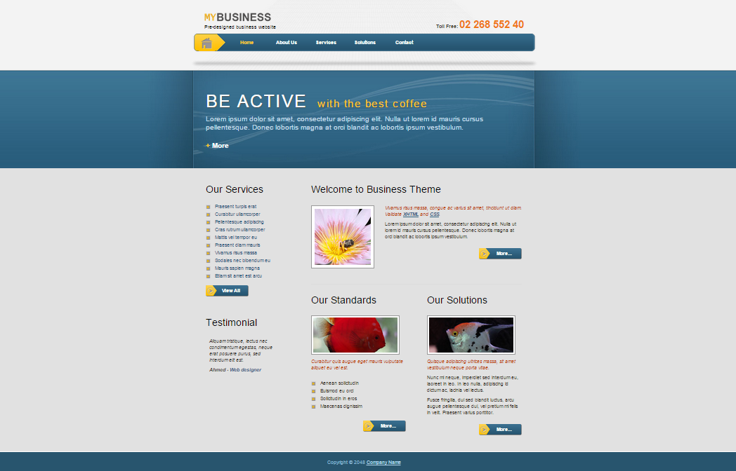 website templates