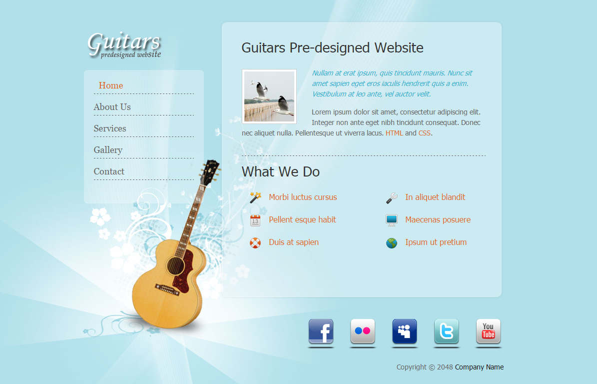 website templates